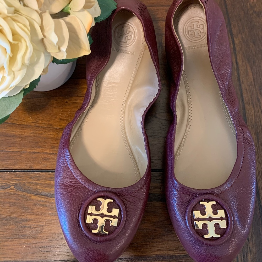 🚨 SOLD 🚨 Tory Burch Ballet Flats Size 10